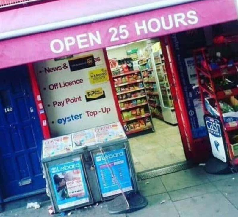 Talk about convenience!