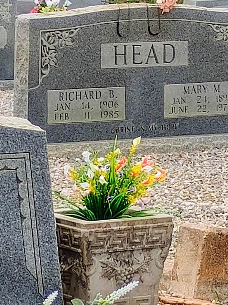 My brother works at a cemetery and sent me this gravestone today