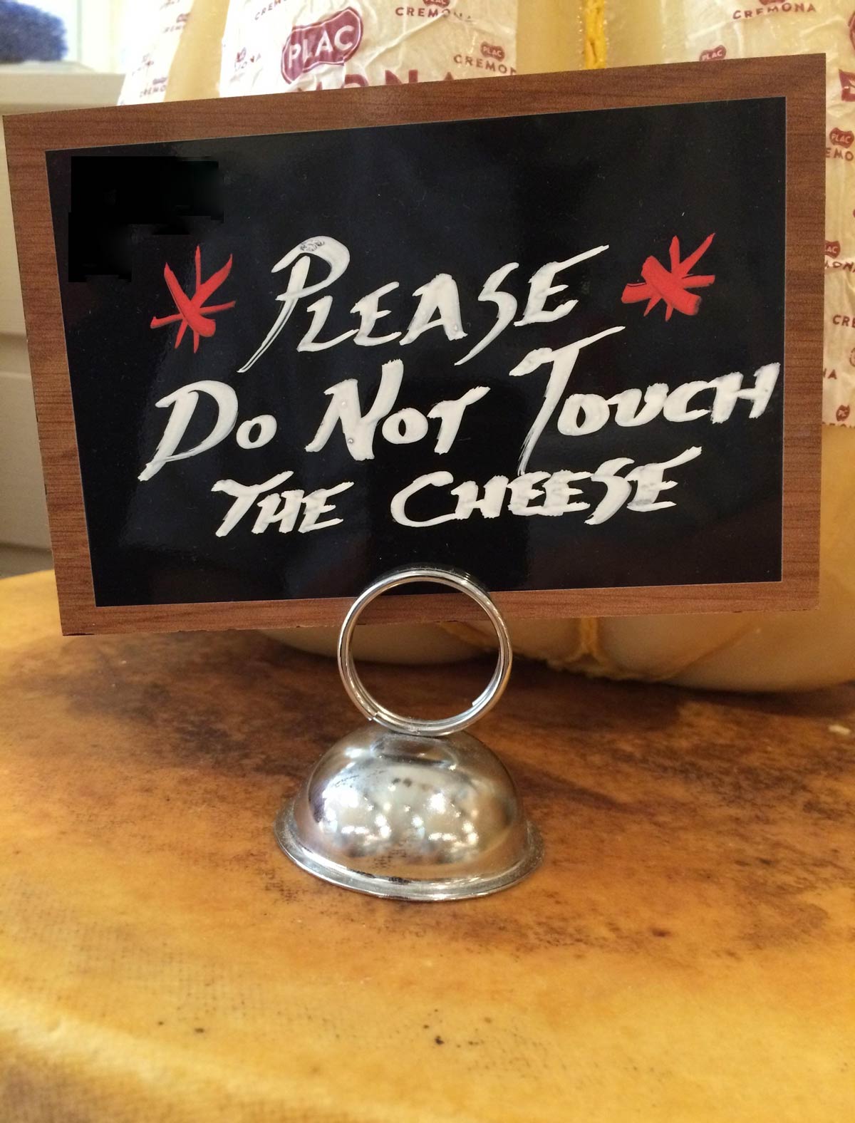 Pssst don’t listen to the sign, touch me