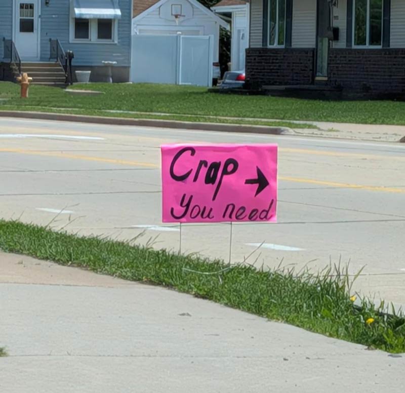 Crap You Need