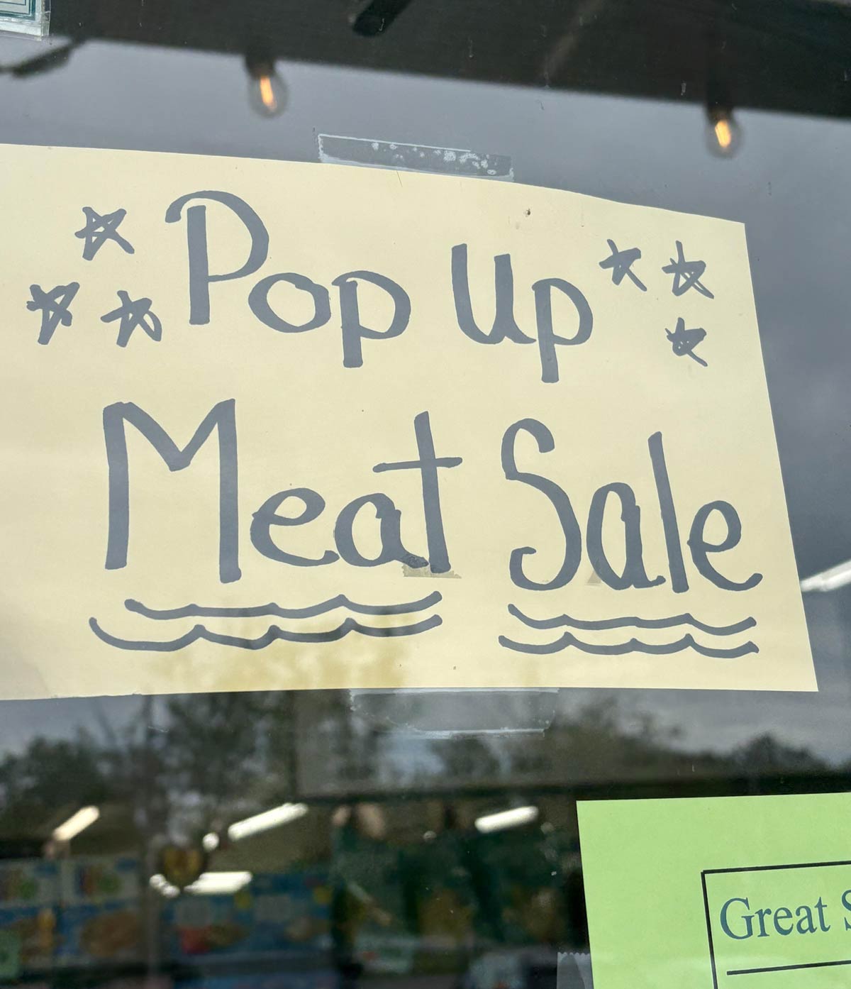 Pop up meat