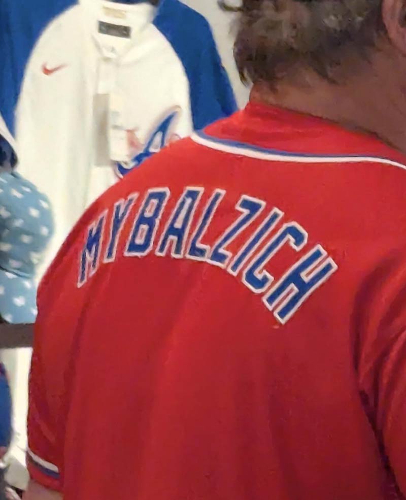 Seen at the Red Sox vs. Braves game in Atlanta