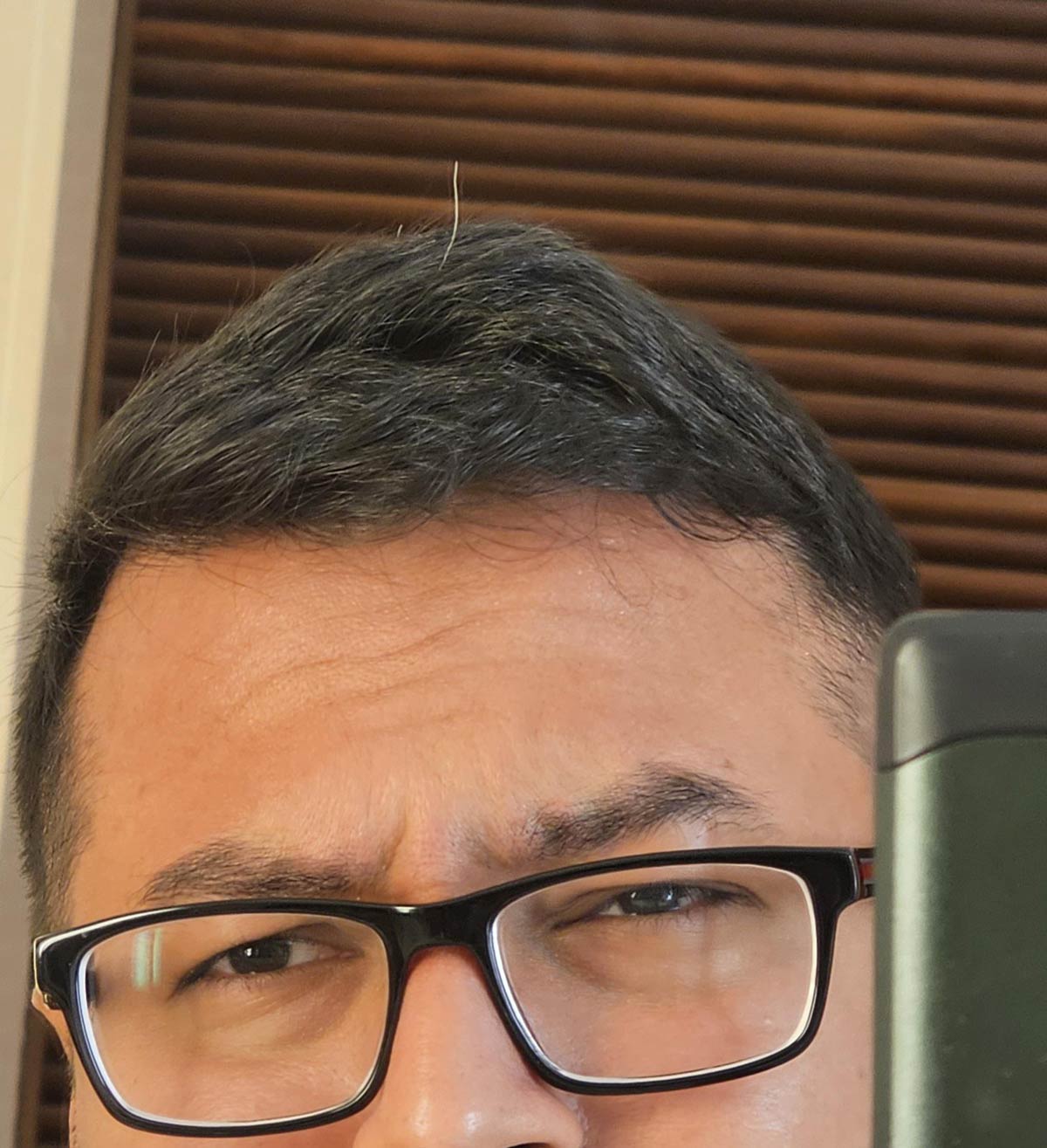 My one grey hair taunting me today