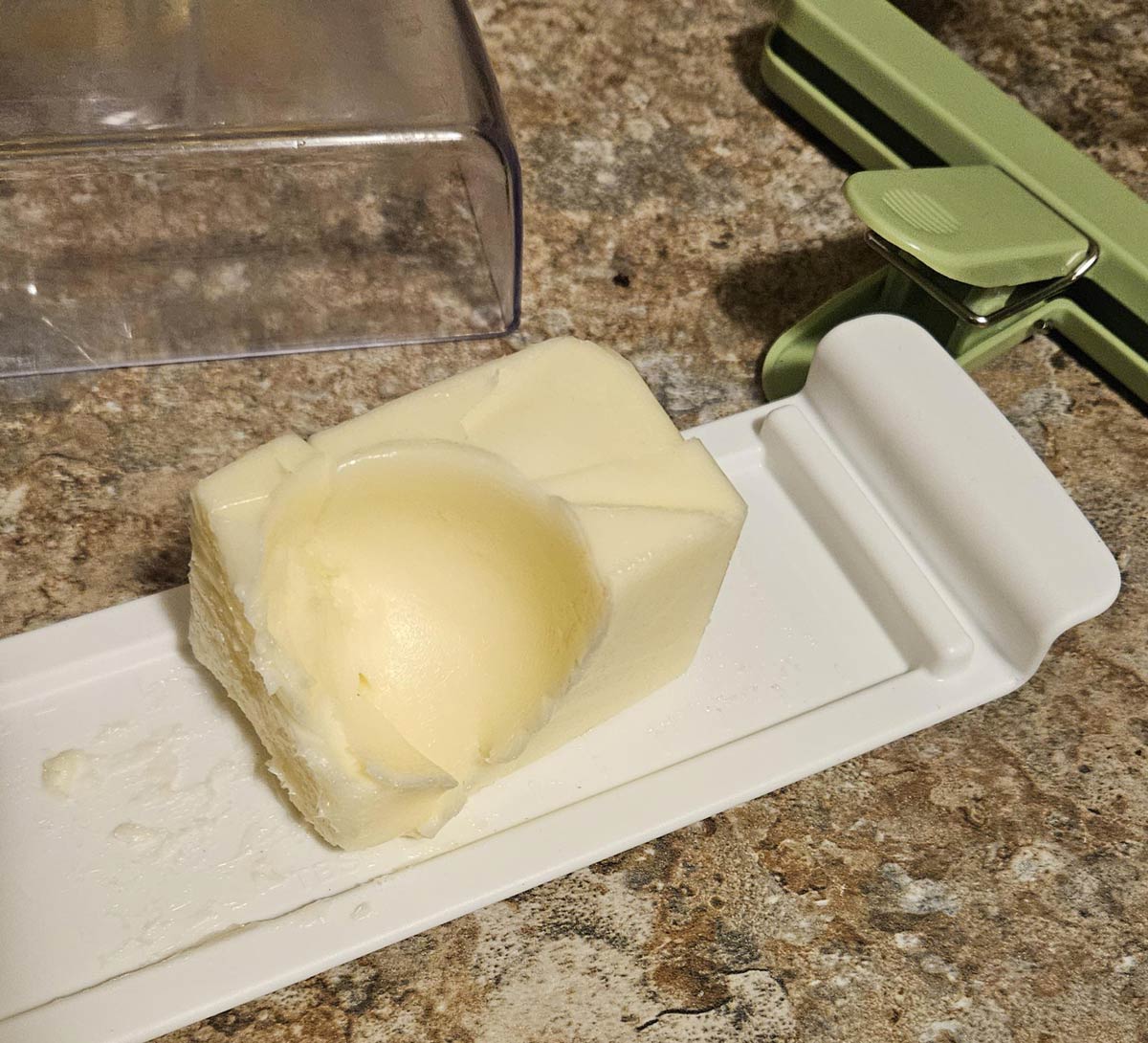 How my wife measured 1TBS of butter