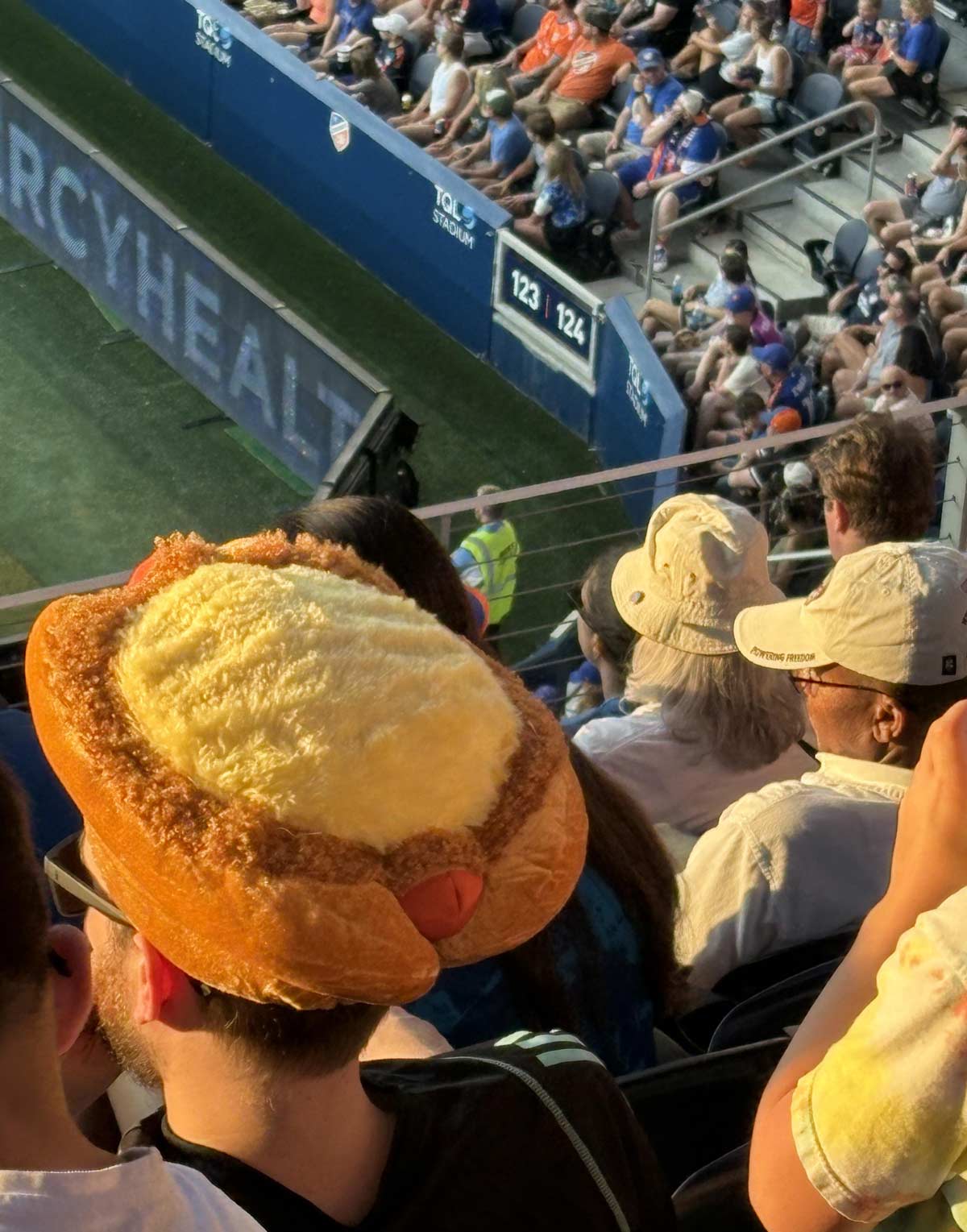 Excuse me sir, the tip of your wiener is showing