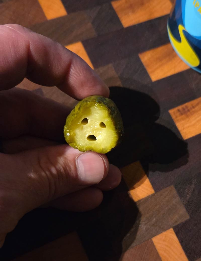 I have a sad pickle