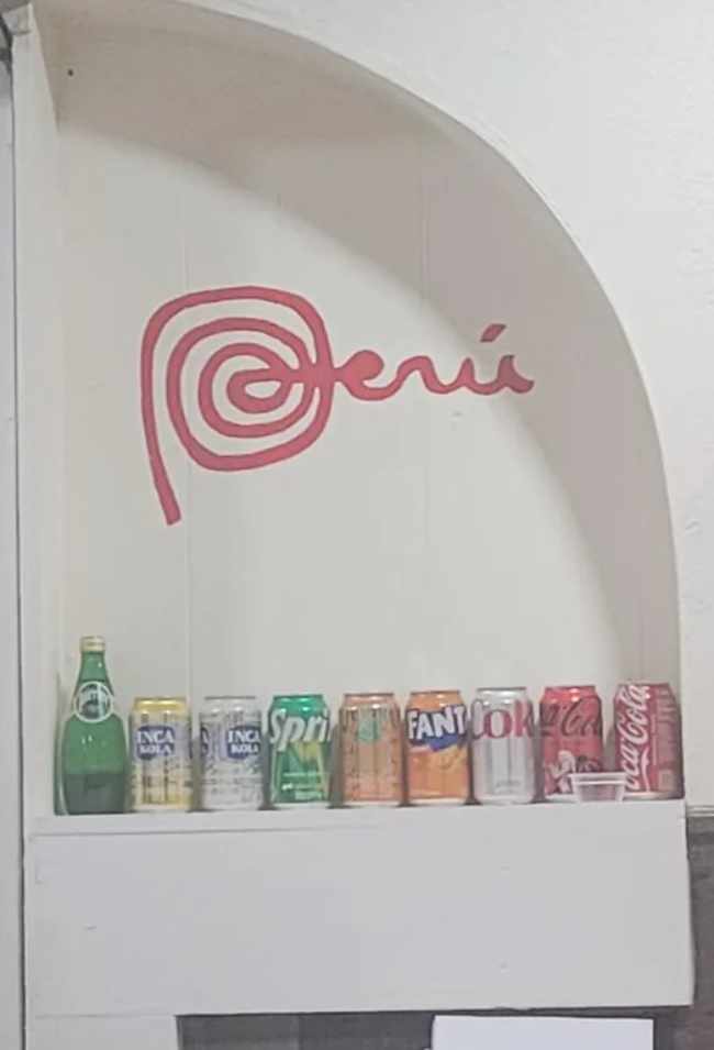 My wife asked why does the sign say 'penis' at this Peruvian restaurant