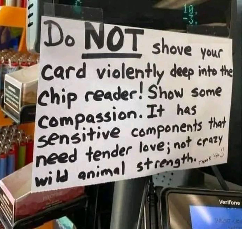 Please be gentle