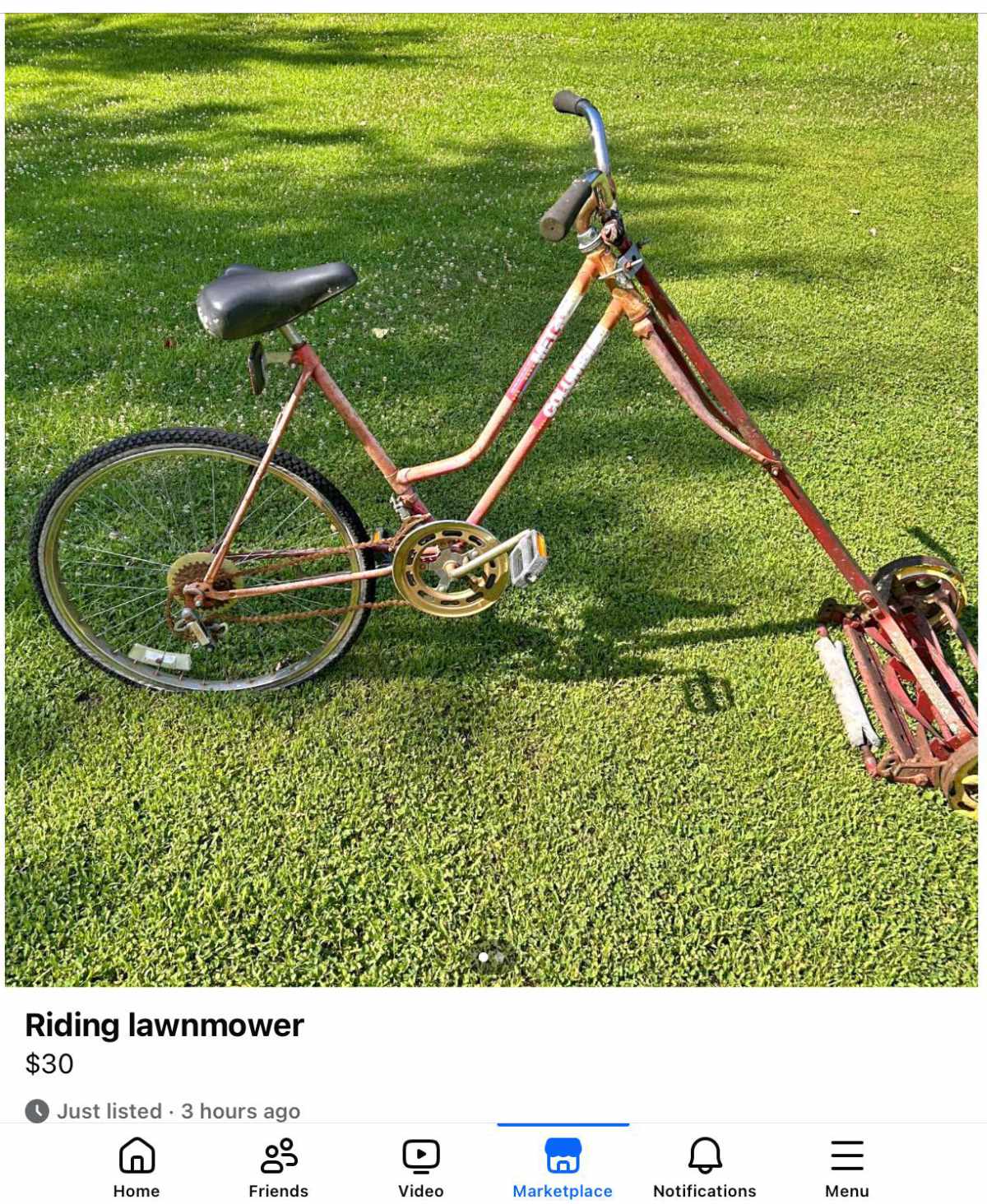 Riding Lawnmower