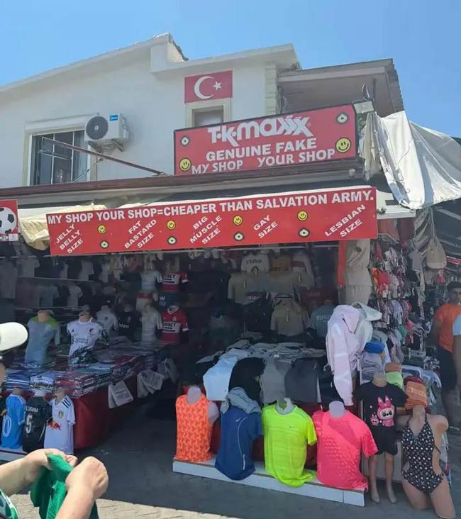 Shop in Turkey