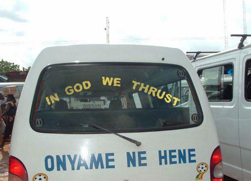 Spotted in Ghana