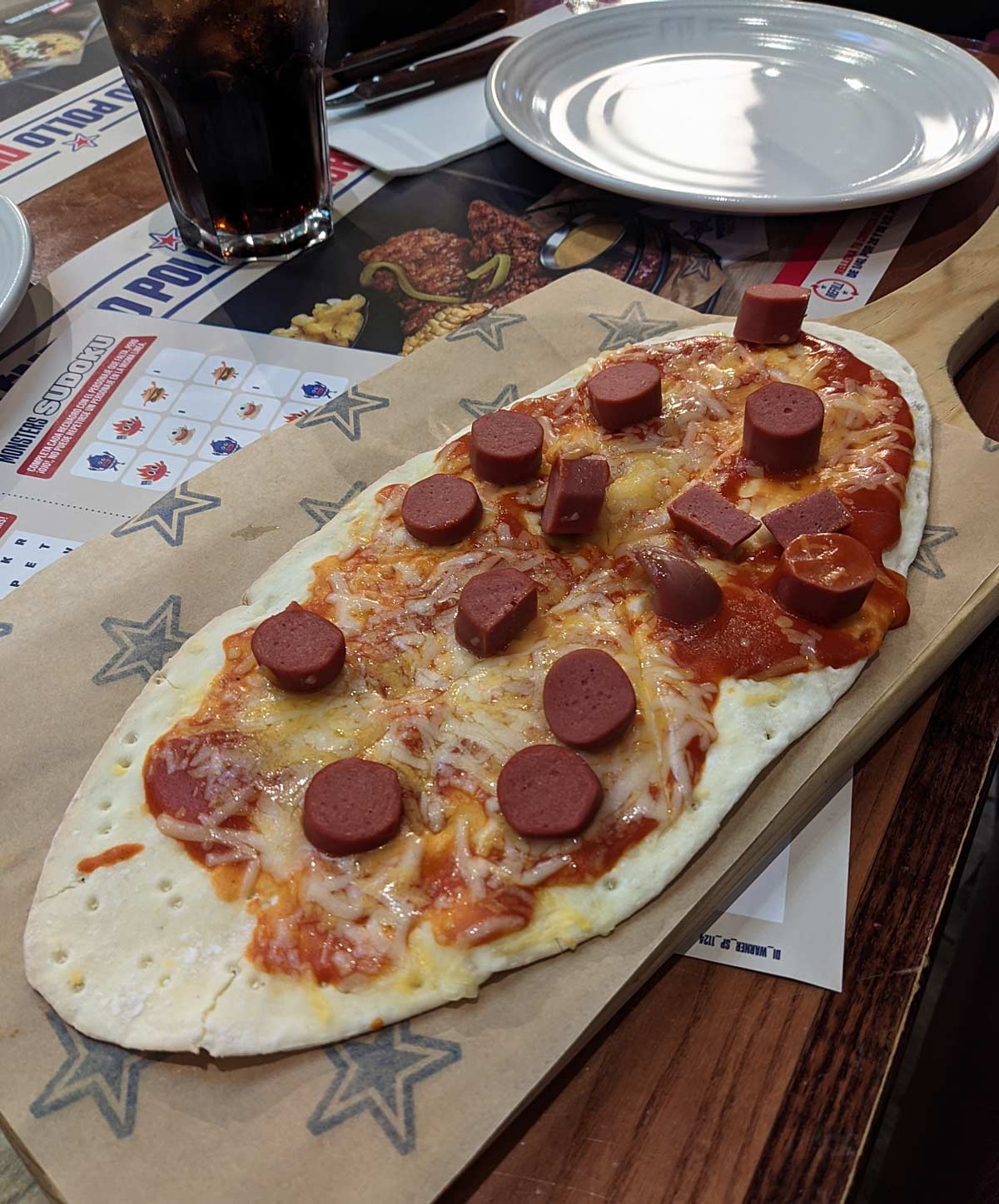 The worst pizza I've seen in my life