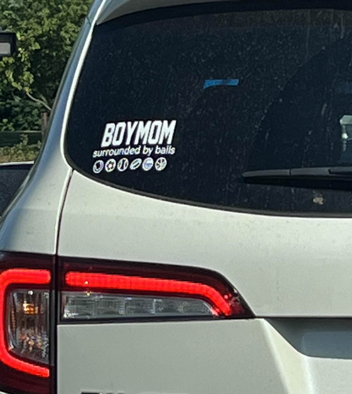 Would you as a mom put this decal on your window?