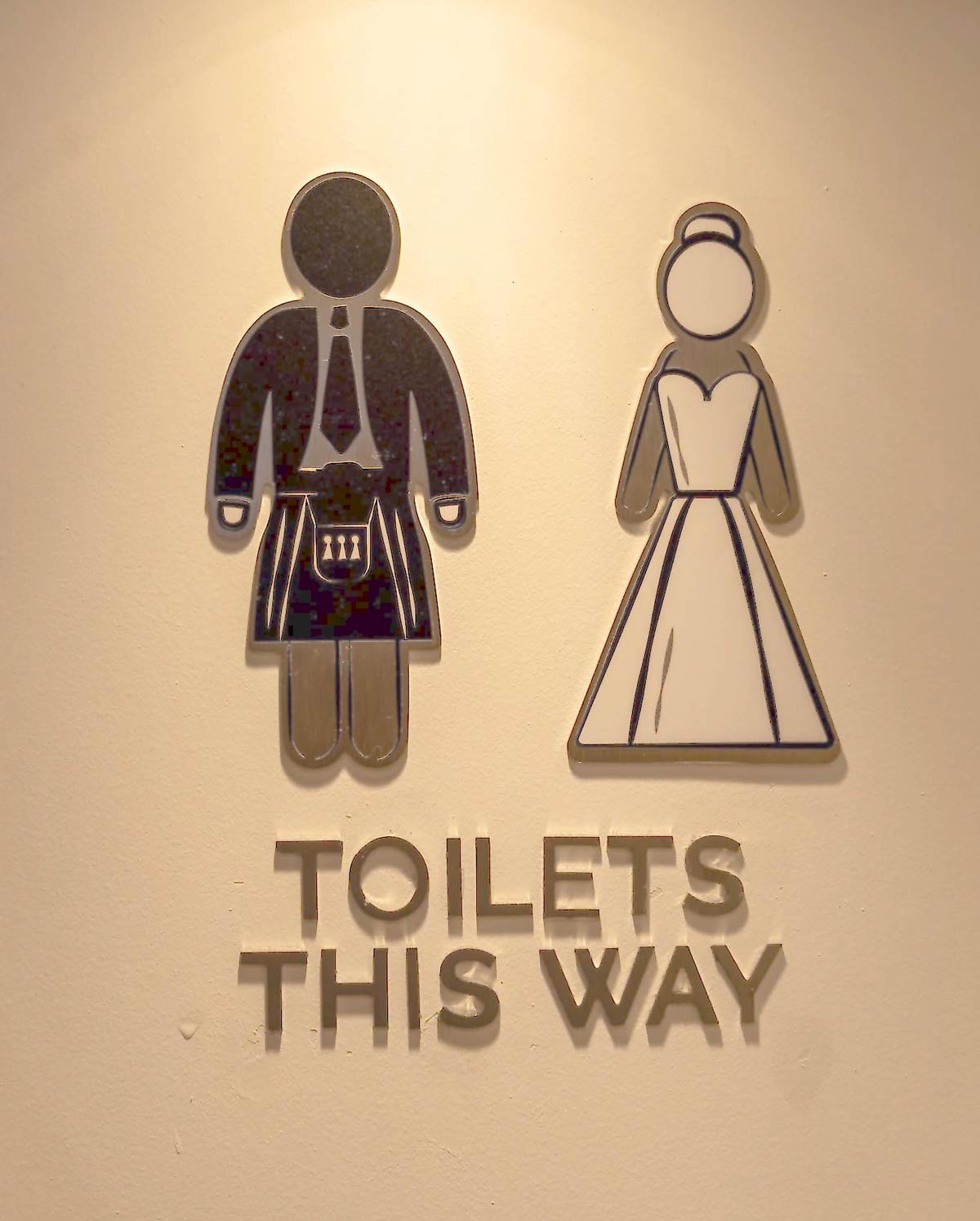 At Gretna Green (famous for elopements in Scotland)