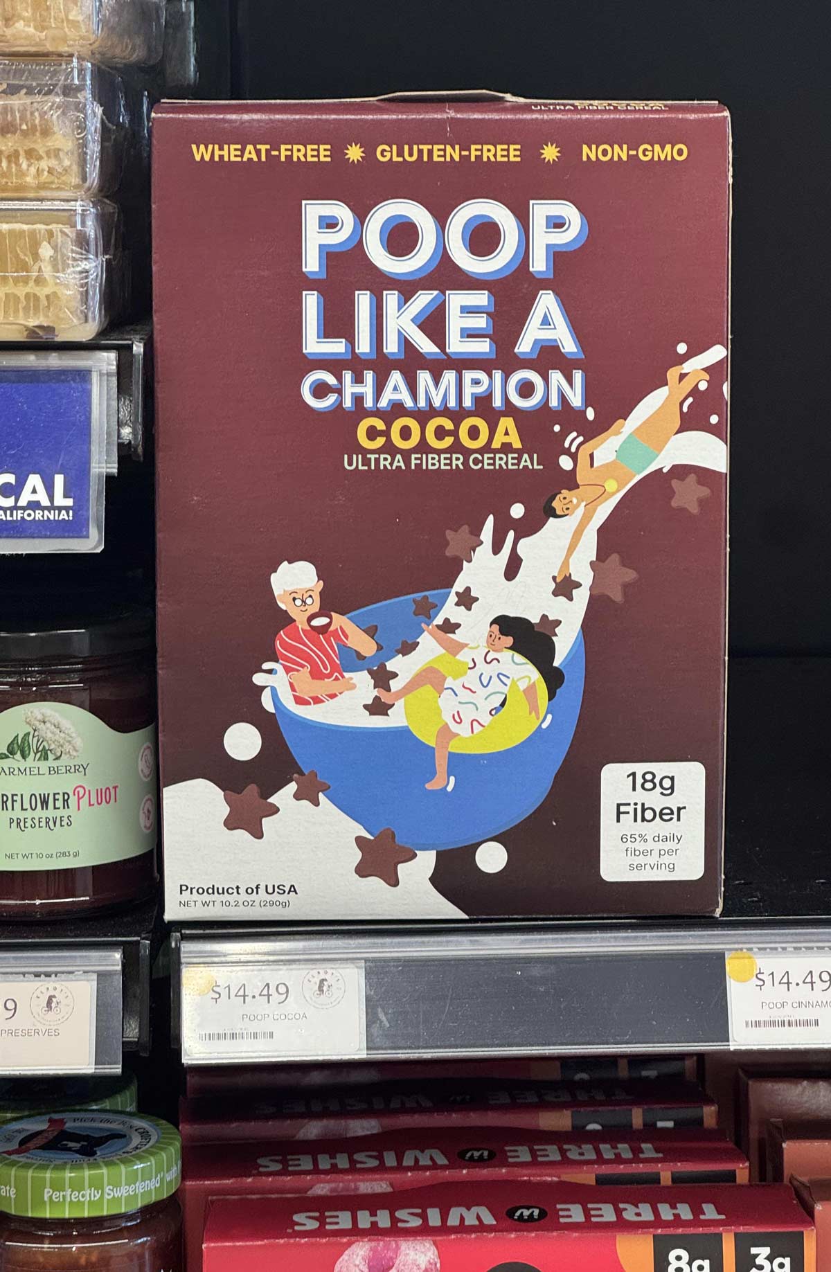Saw this cereal in the store today