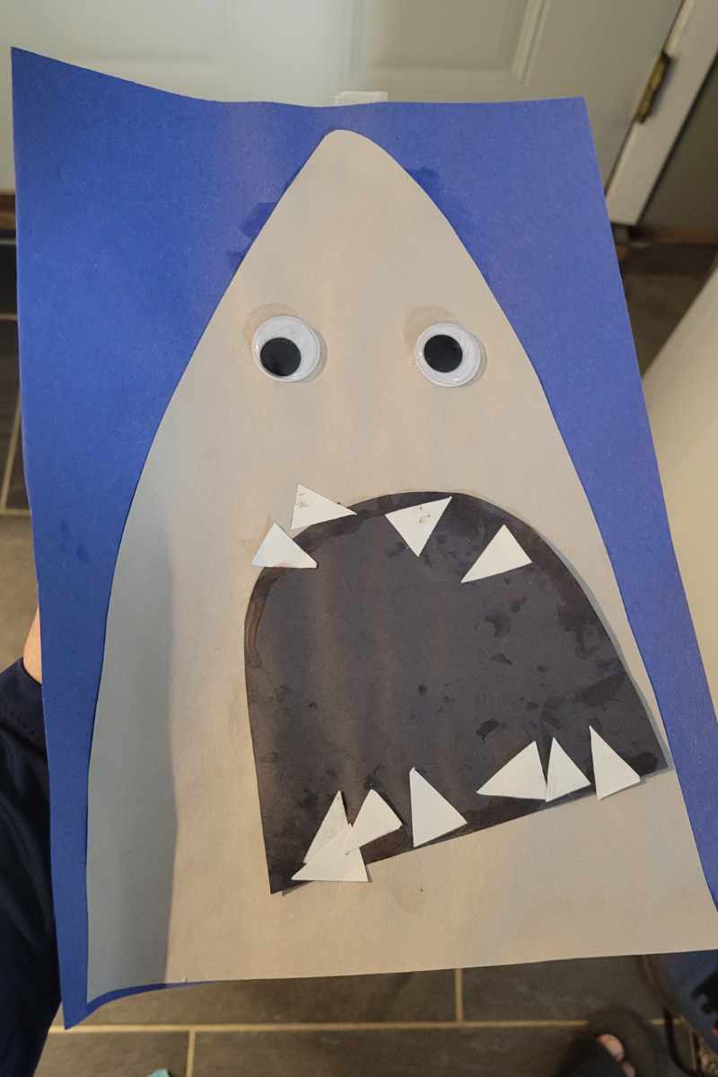 Easily the best piece of art my 2 year old has brought home from day care