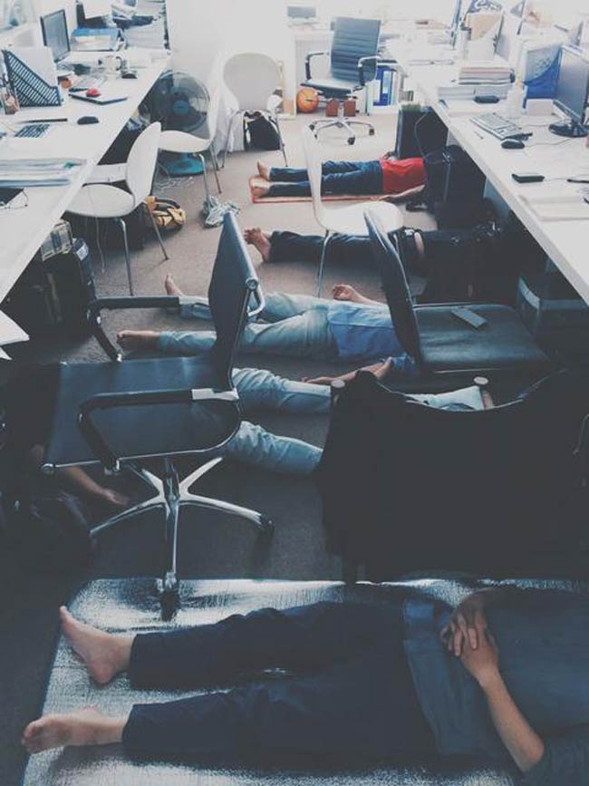 In Vietnam, people spend most of their lunch break taking a nap