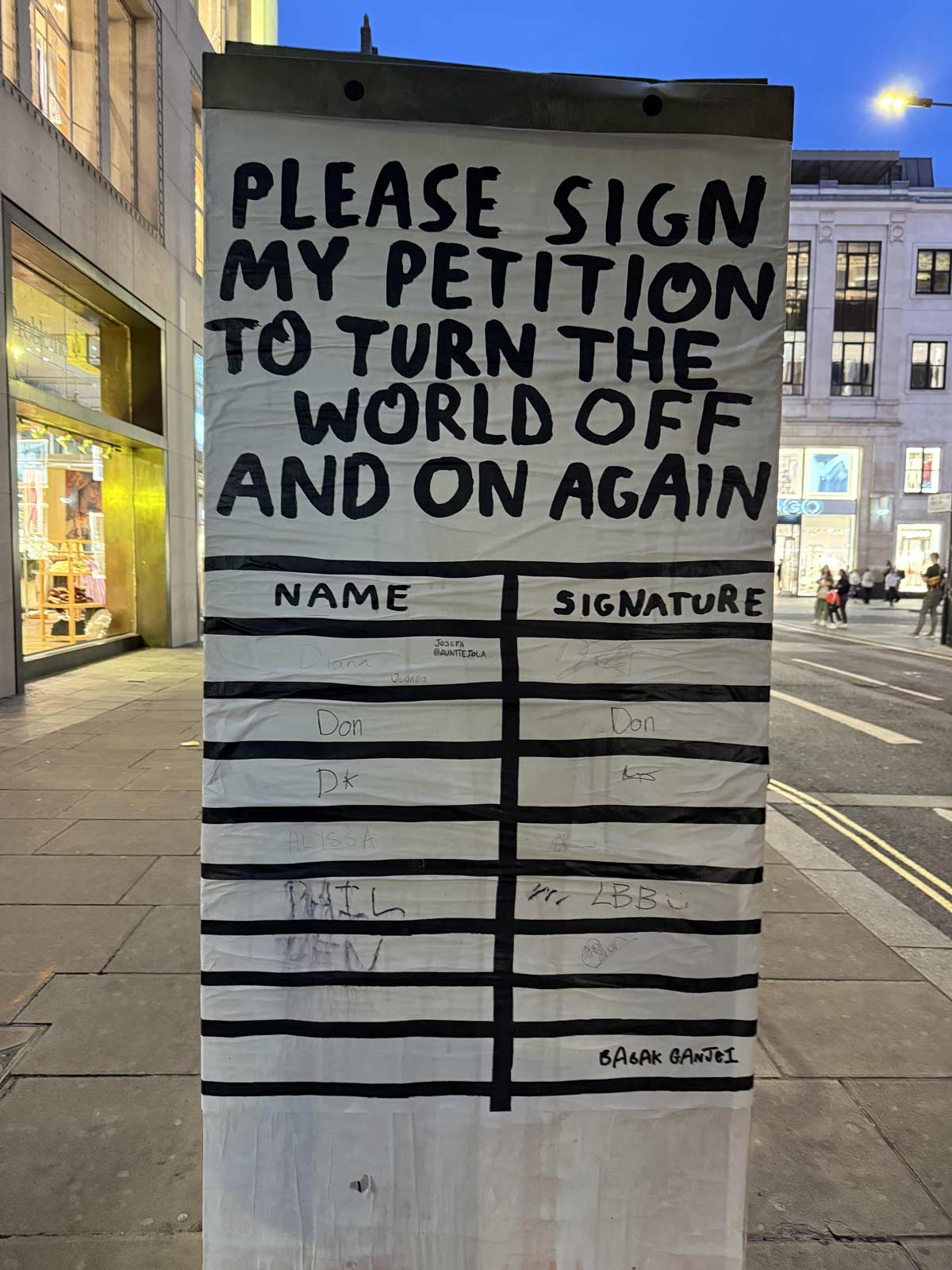 Can I sign this twice?