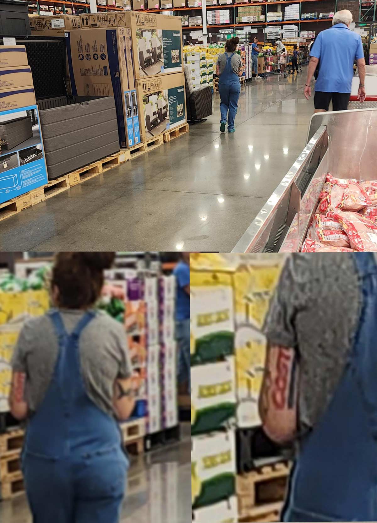My new hero. I took this pic in Costco of course. I wish I had the guts to talk to her, but I was too nervous