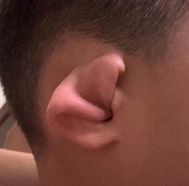 This is what my nephew does when he doesn’t want to listen